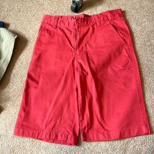 Red Nautica shorts